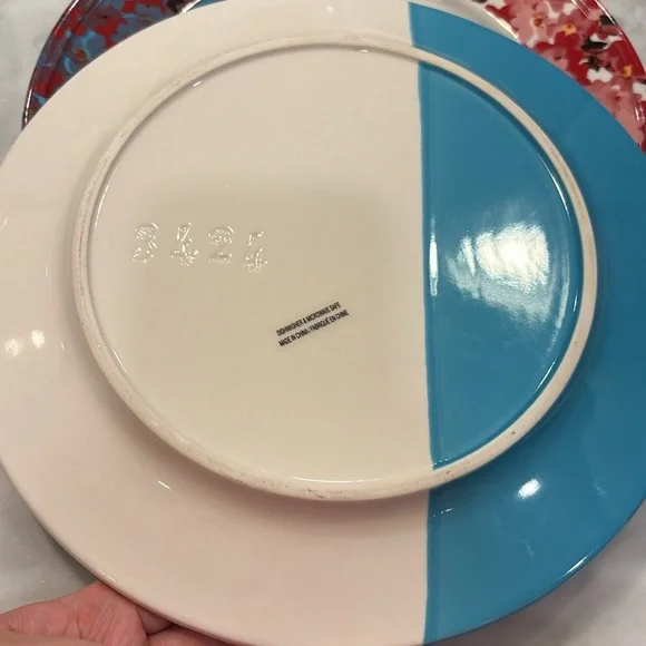 Anthropologie Streaked Sunlight Dinner Plate - Picture 2 of 2